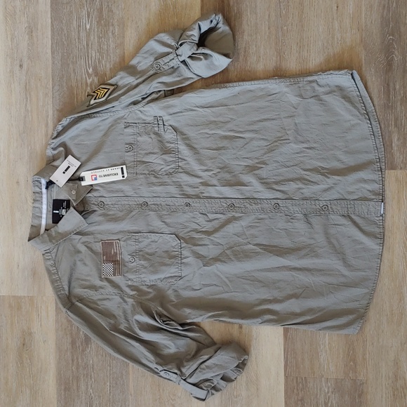 i jeans by Buffalo Shirts Nwt I Jeans By Buffalo Mens Military